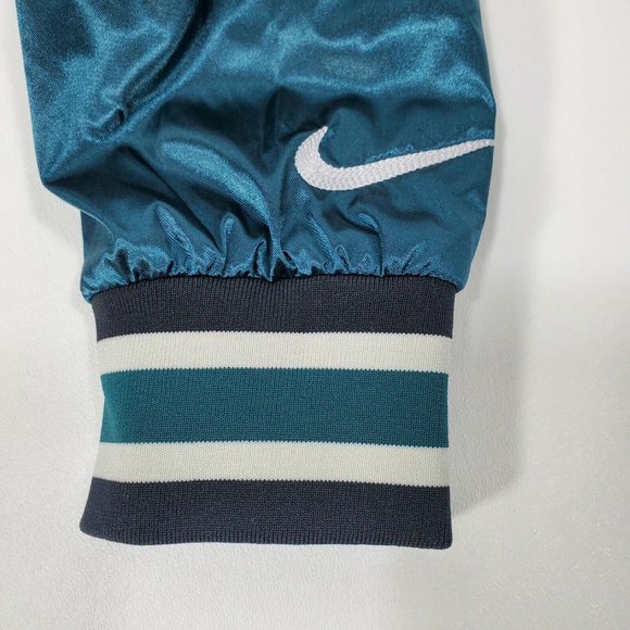 Nike Premium Basketball Sample Green Dark Atomic Jacket Men's Size M CK6699-300 - Picture 10 of 10
